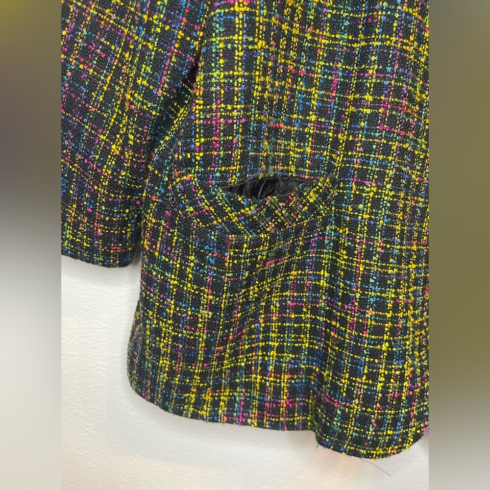 Willow Ridge Multicolor Tweed Blazer - Picture 7 of 9